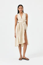 Linen Midi Dress – Slo Collective